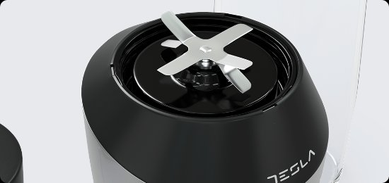 Blender TESLA NB301BX, Nutri blender, 1000 W, 1,0 l, 0,7 l, sivo-crni