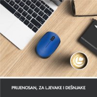 Miš LOGITECH M171, optički, bežični, plavi