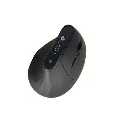 Miš OCTIO Ergo V100W, optički, bežični, BT,4000dpi, crni