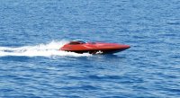 Brod na daljinsko upravljanje JACKO TOYS Rapid Speedboat, crveni