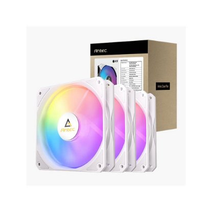 Ventilator ANTEC P12 PWM, 120mm, PWM, bijeli, 3 komada