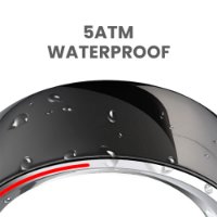 Pametni prsten HIFUTURE FutureRing S 57mm, praćenje aktivnosti, srebrno-crni