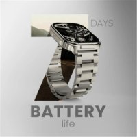 Pametni sat HIFUTURE Ultra3 Pro, pametne obavijesti, srebrni