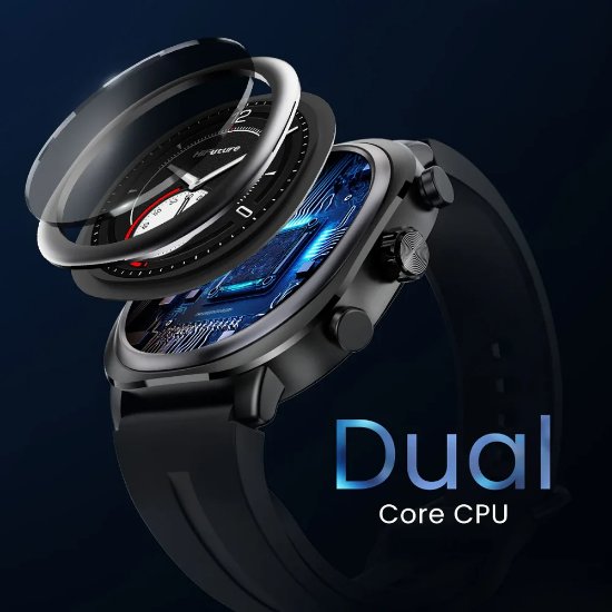 Pametni sat HIFUTURE AIX Lite, pametne obavijesti, srebrni