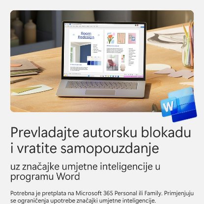 Office MICROSOFT 365 Personal, godišnja pretplata