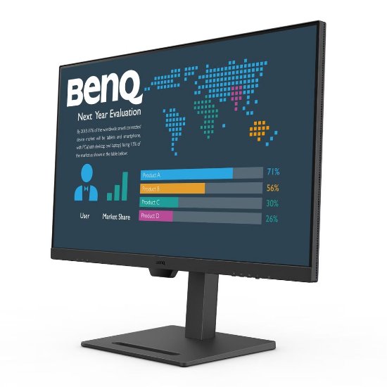 Monitor 31.5" BENQ BL3290QT 9H.LLMLA.TPE, QHD, IPS, 75Hz, 5ms, 350cd/m2, pivot, zvučnici, crni