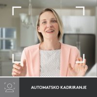 Web kamera LOGITECH Brio 500, bijela