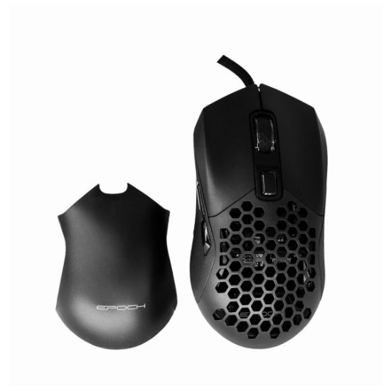 Miš EPOCH Dia, RGB, optički, 12000dpi, crni