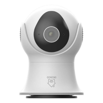 Mrežna nadzorna kamera DELTACO SH-IPC08, WiFi, pokretna, IP65, 2MP, senzor pokreta, vanjska, bijela