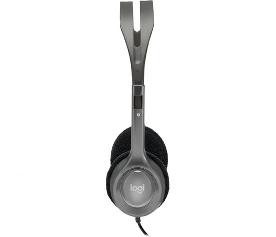 Slušalice LOGITECH Headset H110, srebrne