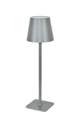 LED lampa Modern Nordic LED Touch, baterija, siva