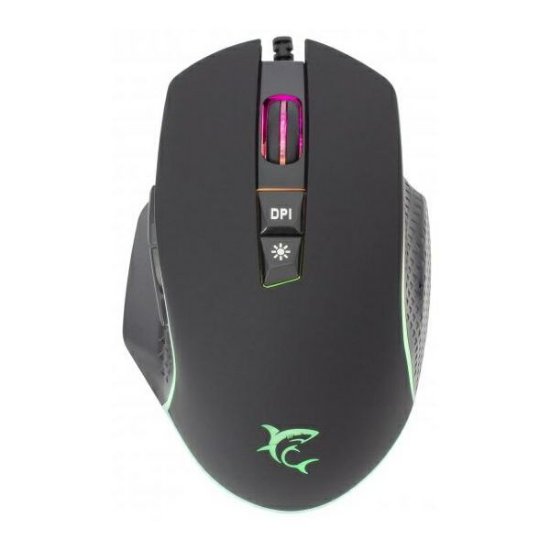 Miš WHITE SHARK Gareth GM-5009, 6400dpi, optički, žičani, crni