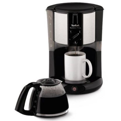 Aparat za kavu TEFAL CM290838, 1000 W, 1,25 l, crni