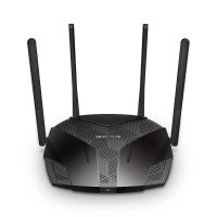 Router MERCUSYS MR80X, AX3000, Dual Band Wi-Fi 6, 4 antene, crni