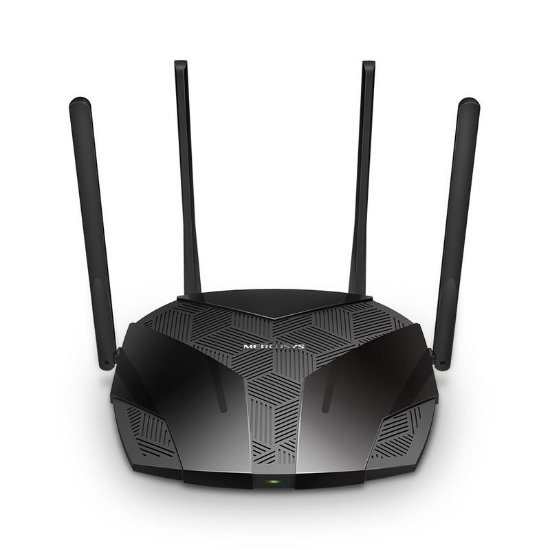 Router MERCUSYS MR80X, AX3000, Dual Band Wi-Fi 6, 4 antene, crni