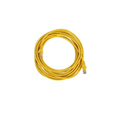 Kabel OCTIO, patch CAT6, U/UTP, žuti, 5m