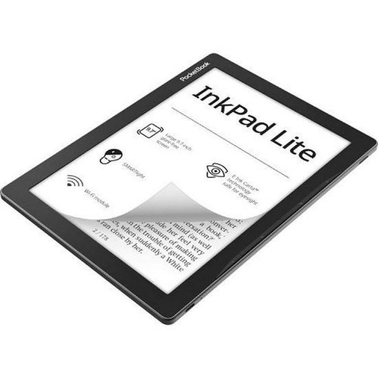 E-Book Reader POCKETBOOK InkPad Lite, 9,7" Touch, 8GB, WiFi, crno-sivi