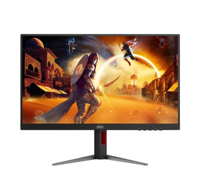 Gaming monitor 27" AOC 27G4HA, FHD, IPS, 200Hz, 1ms, 300cd/m2, G-Sync, pivot, crni