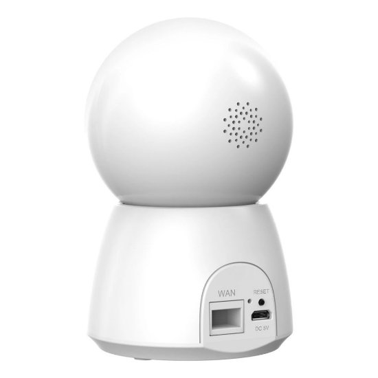 Mrežna nadzorna kamera DELTACO SH-IPC06, WiFi, pokretna, dvosmjerni audio, 2MP, noćno snimanje, bijela