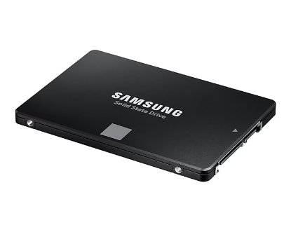 SSD 2TB SAMSUNG 870 EVO, MZ-77E2T0B/EU, SATA, 2.5" 560/530 MB/s