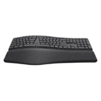 Tipkovnica TRUST Keyra Ergonomic, bežična, crna