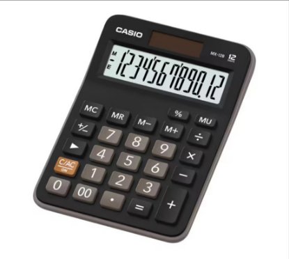 Kalkulator CASIO MX-12B, crni