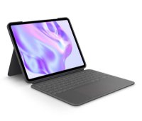 Tipkovnica LOGITECH Combo Touch, bežična, za Apple, iPad Pro 11", siva