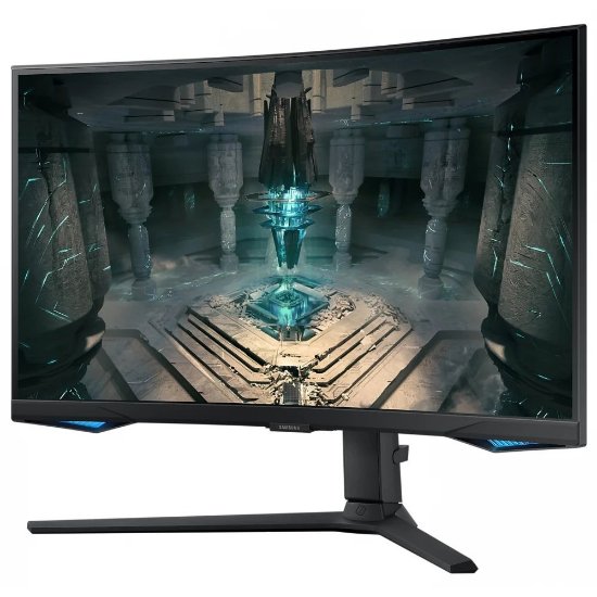 Gaming monitor 27" SAMSUNG LS27BG650EUXEN, QHD, VA, 240Hz, 1ms, 350cd/m2, FreeSync, pivot, zakrivljeni, zvučnici, crni
