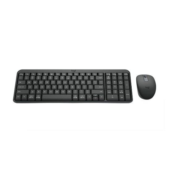 Tipkovnica + miš LOGITECH MK250 Compact Bluetooth Combo, bežična, crna