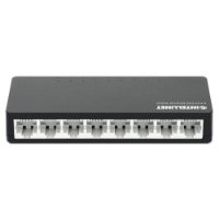 Switch INTELLINET 561730, 10/100 Mbps, 8-port, plastično kućište, kabel Cat5e 1m