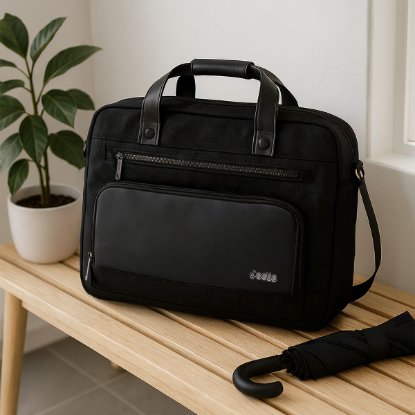Torba za laptop OCTIO Prestige, 15.6", crna