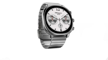 Pametni sat HIFUTURE AIX, pametne obavijesti, srebrni