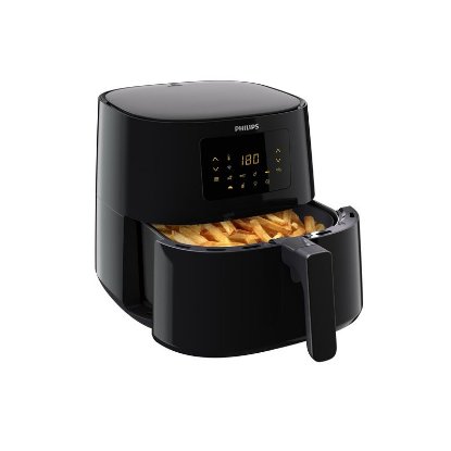 Friteza na vrući zrak PHILIPS HD9280/90, Airfryer XL Connected, 2000 W, 6,2 l, crna