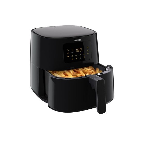 Friteza na vrući zrak PHILIPS HD9280/90, Airfryer XL Connected, 2000 W, 6,2 l, crna