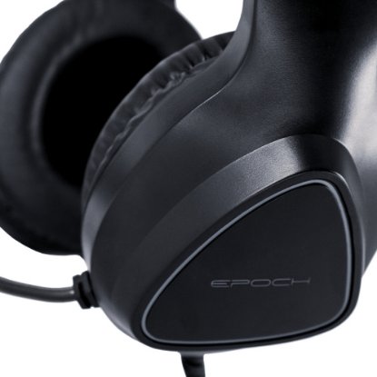 Slušalice EPOCH Mab, RGB, crne