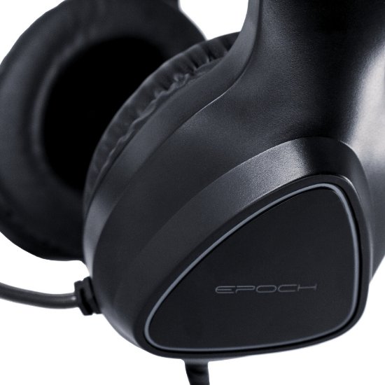 Slušalice EPOCH Mab, RGB, crne