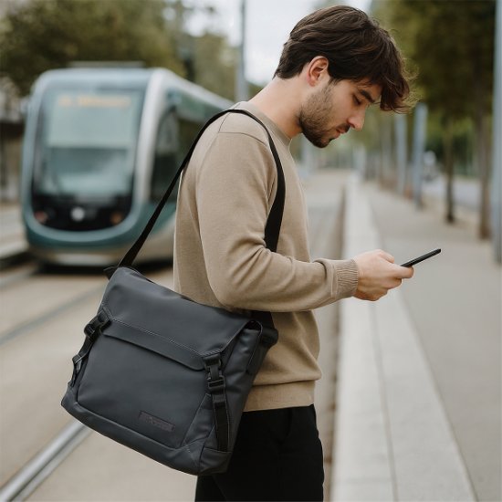 Torba za laptop OCTIO Nimbus, 14", siva