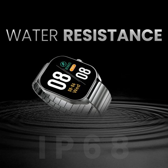 Pametni sat HIFUTURE Apex, pametne obavijesti, crni