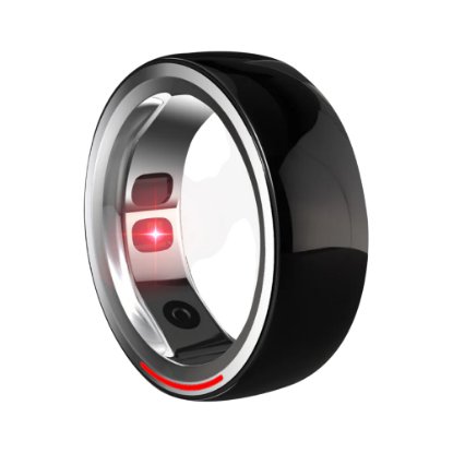 Pametni prsten HIFUTURE FutureRing L 65mm, praćenje aktivnosti, srebrno-crni