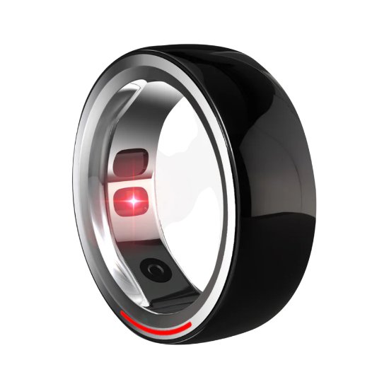 Pametni prsten HIFUTURE FutureRing L 65mm, praćenje aktivnosti, srebrno-crni