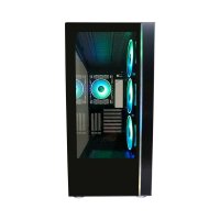 Kućište LC POWER LC-808B-ON Skylla X, MIDI, ATX, window, crno, bez napajanja