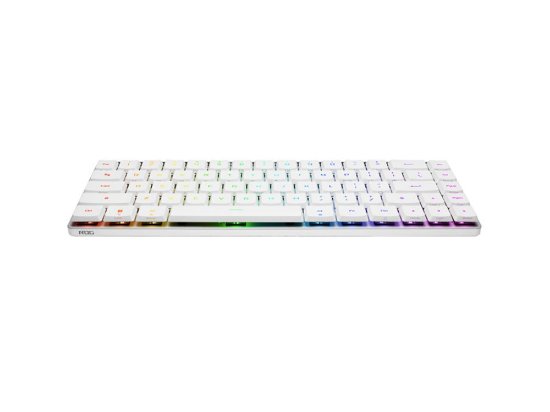 Tipkovnica ASUS ROG Falchion RX Low Profile, RGB, mehanička, bežična, US Layout, bijela, USB