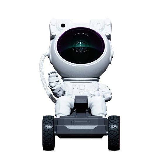 Laserski projektor LONVIS Lunar Rover, 8 vrsta projekcija, daljinski upravljač