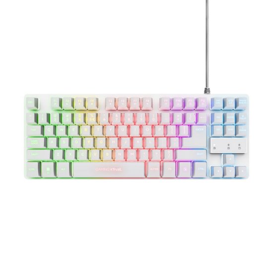Tipkovnica + miš + podloga TRUST GXT794W 3 u 1 bundle, bijeli