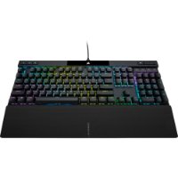 Tipkovnica CORSAIR K70 RGB PRO, optičko-mehanička, Corsair OPX, US Layout, USB, crna