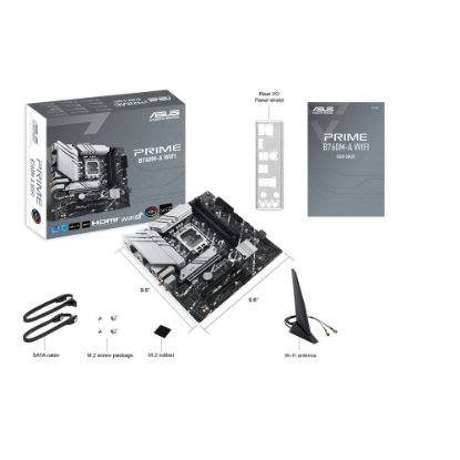 Matična ploča ASUS Prime B760M-A WiFi, Intel B760, DDR5, ATX, s. 1700