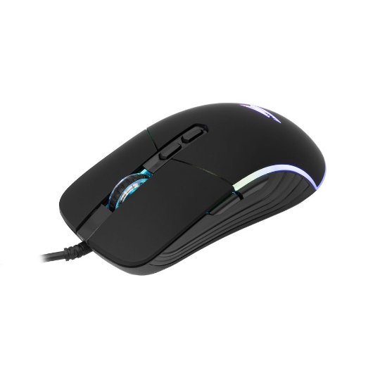 Miš BARACUDA BGM-011 Nautilus, RGB, optički, 12800dpi, crni