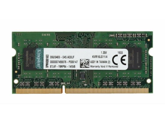 Memorija SO-DIMM PC-12800, 4 GB KINGSTON KVR16LS11/4, DDR3L 1600MHz