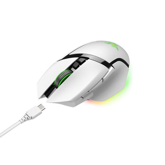 Miš RAZER Basilisk V3 Pro, optički, 30000dpi, bežični, USB, bijeli