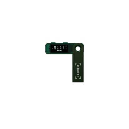 Bitcoin Wallet LEDGER Nano S Plus, USB-C, za kriptovalute, Emerald Green
